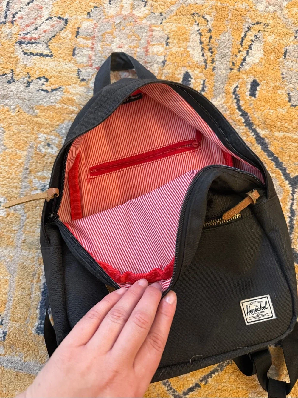 Herschel Mini Black Classic Backpack